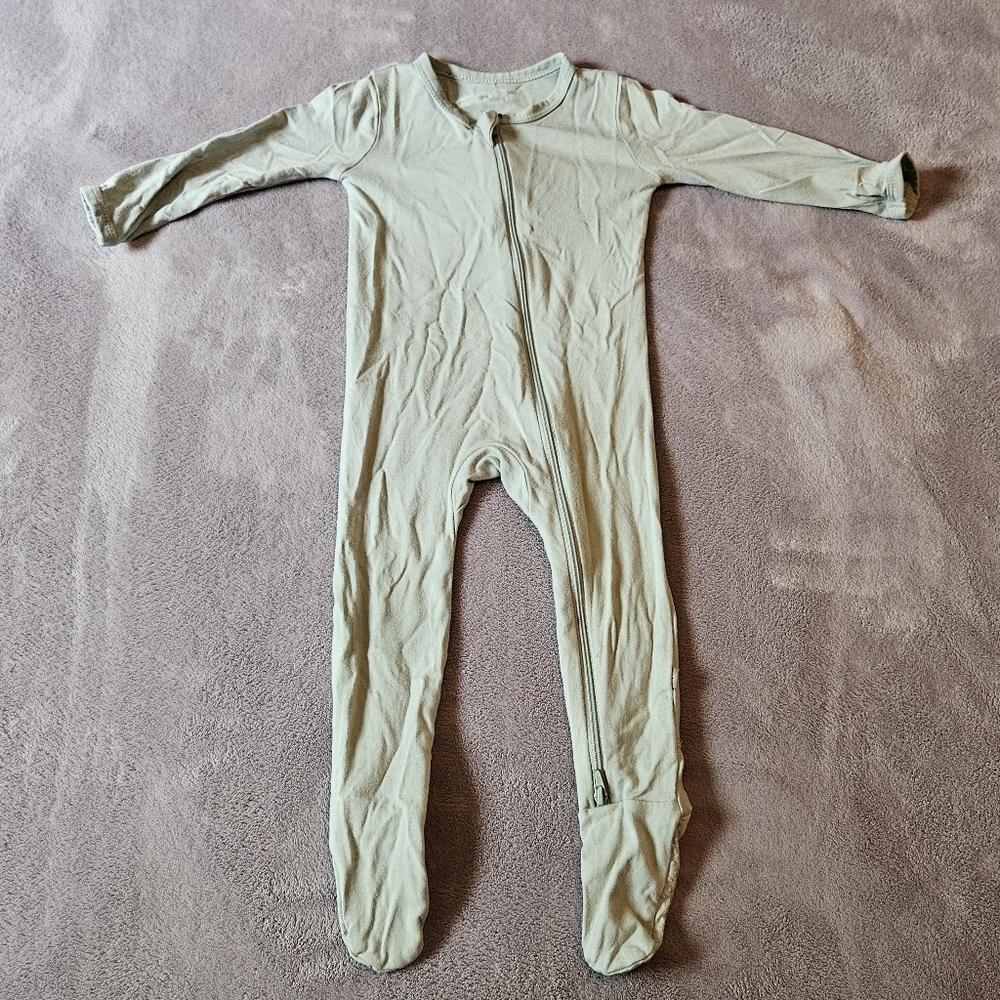 Kyte BABY 6-12M Light Green Footie